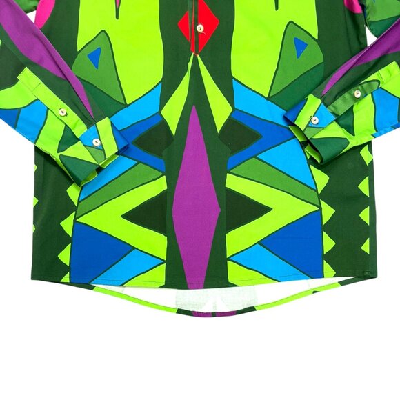 RIANNA + NINA The Carnaval Krokodilos Print Wearable Art Shirt - Picture 9 of 10